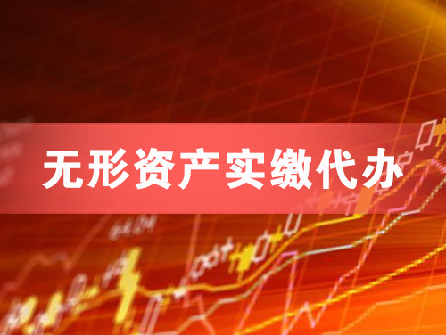赤水无形资产实缴资本代办